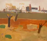 Peisaj din Tulcea by Ion Popescu Negreni, ulei pe pfl, offered Feb 2026