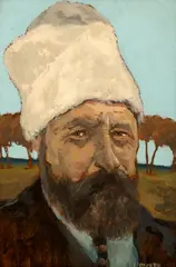 Mocan by Iosif Steurer, ulei pe carton, sold Feb 2026