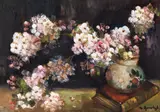 Maria Ionescu Bacaloglu, Flori de măr, ulei pe carton