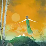 Felix Aftene, Reverie de vară, 2024, acrilic pe pânză