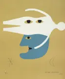 Victor Brauner, L'Attico, 1964, cromolitografie