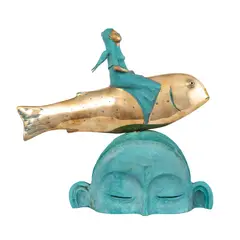 Felix Aftene, Adâncul Viselor, 2025, bronz