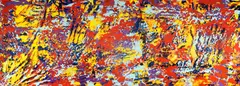 Bogdan Negulescu, Pattern of Lights, 2024, acrilic pe pânză