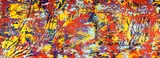 Bogdan Negulescu, Pattern of Lights, 2024, acrilic pe pânză