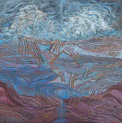 Doru Tulcan, Mundus 3, 2013, ulei pe pânză