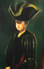 Marian Condruz, Eleganță, 2008, ulei pe pânză