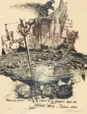 Marcel Chirnoagă, Mehr Licht, litografie