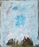 Nicolae Man, Portretul din umbră, 1995, ulei pe pânză