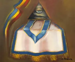 Marian Condruz, Iluminare, 2008, ulei pe pânză