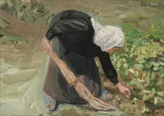 Ioana Bătrânu, Măicuță, 1996, ulei pe placaj