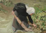 Ioana Bătrânu, Măicuță, 1996, ulei pe placaj