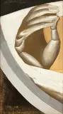 Sorin Dumitrescu, Mâna dreaptă a Pantocratorului, tempera și acrilic pe lemn