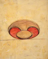 Paul Neagu, Spoon, ulei pe pânză