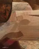 Monica Flămându, Proces alchimic, tempera și acuarelă pe carton