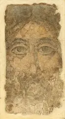 Mihai Sârbulescu, Chipul lui Hristos, frescă pe pânză