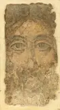 Mihai Sârbulescu, Chipul lui Hristos, frescă pe pânză