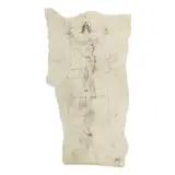 Paula Ribariu, Arheu, 2002, tuș pe hârtie manuală