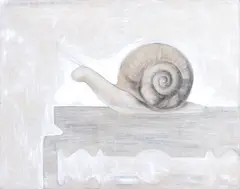 Dan Palade, Sacrificiu, 2005, tempera și creion pe pânză