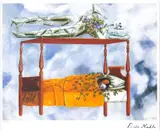 Frida Kahlo, Visul, cromolitografie