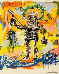 Jean-Michel Basquiat, Untitled (La pescuit), cromolitografie