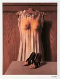 Filosofie în dormitor by René Magritte, cromolitografie, sold Jan 2026