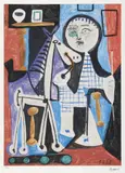 Claude (la vârsta de doi ani) by Pablo Picasso, cromolitografie, sold Jan 2026
