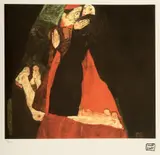 Egon Schiele, O mângâiere, cromolitografie