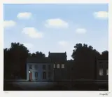 René Magritte, Imperiul luminilor, cromolitografie