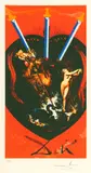 Trei de spade by Salvador Dalí, cromolitografie, sold Jan 2026