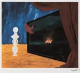 René Magritte, Nocturnă, cromolitografie
