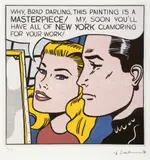 Roy Lichtenstein, Masterpiece, cromolitografie