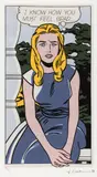 Roy Lichtenstein, I Know How You Must Feel, Brad..., cromolitografie