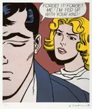 Roy Lichtenstein, Forget it! Forget me!, cromolitografie