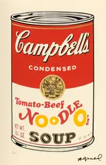 Noodle soup by Andy Warhol, cromolitografie, sold Jan 2026