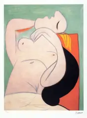 Pablo Picasso, Visul, cromolitografie