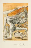 Cavaler îngenuncheat by Salvador Dalí, cromolitografie, sold Jan 2026