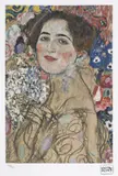 Gustav Klimt, Portretul tinerei Ria Munk, cromolitografie