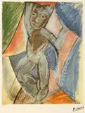 Pablo Picasso, Nud, cromolitografie