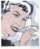 Roy Lichtenstein, Frigiderul, cromolitografie