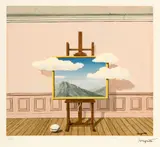 René Magritte, Răzbunarea, cromolitografie