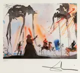 Toți vor veni din Saba! by Salvador Dalí, cromolitografie, sold Jan 2026