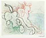 Max Ernst, Mireasa vântului, cromolitografie