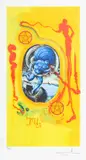 Două monede by Salvador Dalí, cromolitografie, sold Jan 2026