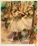 Edgar Degas, Balerine, cromolitografie