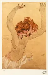 Egon Schiele, Orbire, cromolitografie
