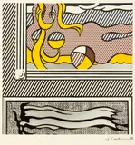 Roy Lichtenstein, Beach ball, cromolitografie