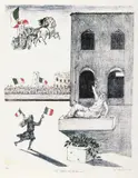 Giorgio de Chirico, Centenarul Italiei, cromolitografie