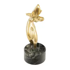 Muză înaripată by Marcel Guguianu, bronz, sold Jan 2026