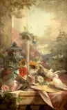 Eugène Bidau, Lumina dimineții, ulei pe pânză