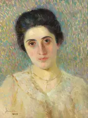 Melancolie by Ion Theodorescu-Sion, 1907, ulei pe pânză, sold Jan 2026